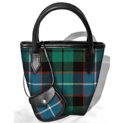 Handbag, Purse, Mini Iona Bucket Bag, Galbraith Tartan